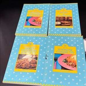 Avon vintage 1987 No Nonsense Cookbook Trio set